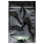 1/4 Ounce Size Mylar Bag with clear front pack of 50