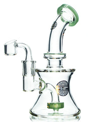 Showerhead Dab Rig by Bougie Glass