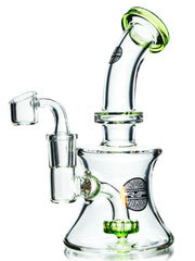 Showerhead Dab Rig by Bougie Glass