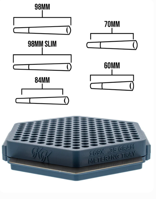 169 Cone Metering Tray .35g