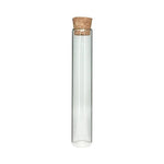 120mm Glass Tube With Cork Top (200 pcs)