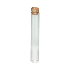 120mm Glass Tube With Cork Top (200 pcs)