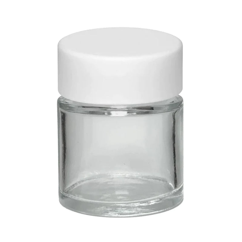 1Oz Glass Jar With Childproof Cap (Pack of 200)