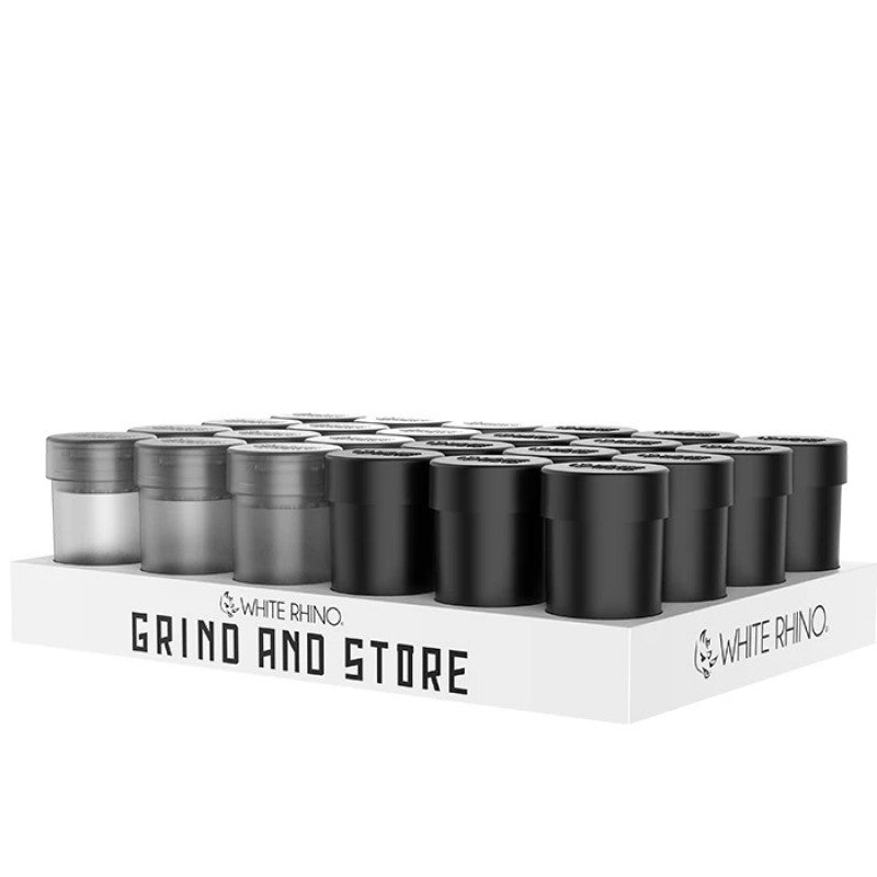 WHITE RHINO GRIND AND STORE 24pcs