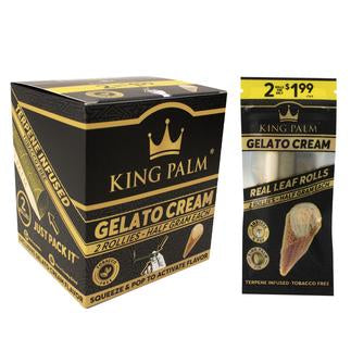 King Palm - Gelato Cream - 2 Rollies - .5g - 20pk Display