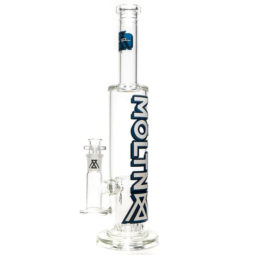 Moltn Glass - Sixty Five - Tall - Can Perc - Midnight & White Shadow Label