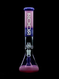 ROOR® Tech Fixed 14" 50x5 Beaker Purple & Pink