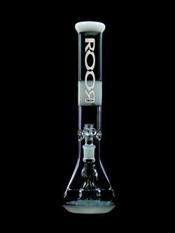 ROOR® Tech Fixed 14" 50x5 Beaker Smokey Grey & White