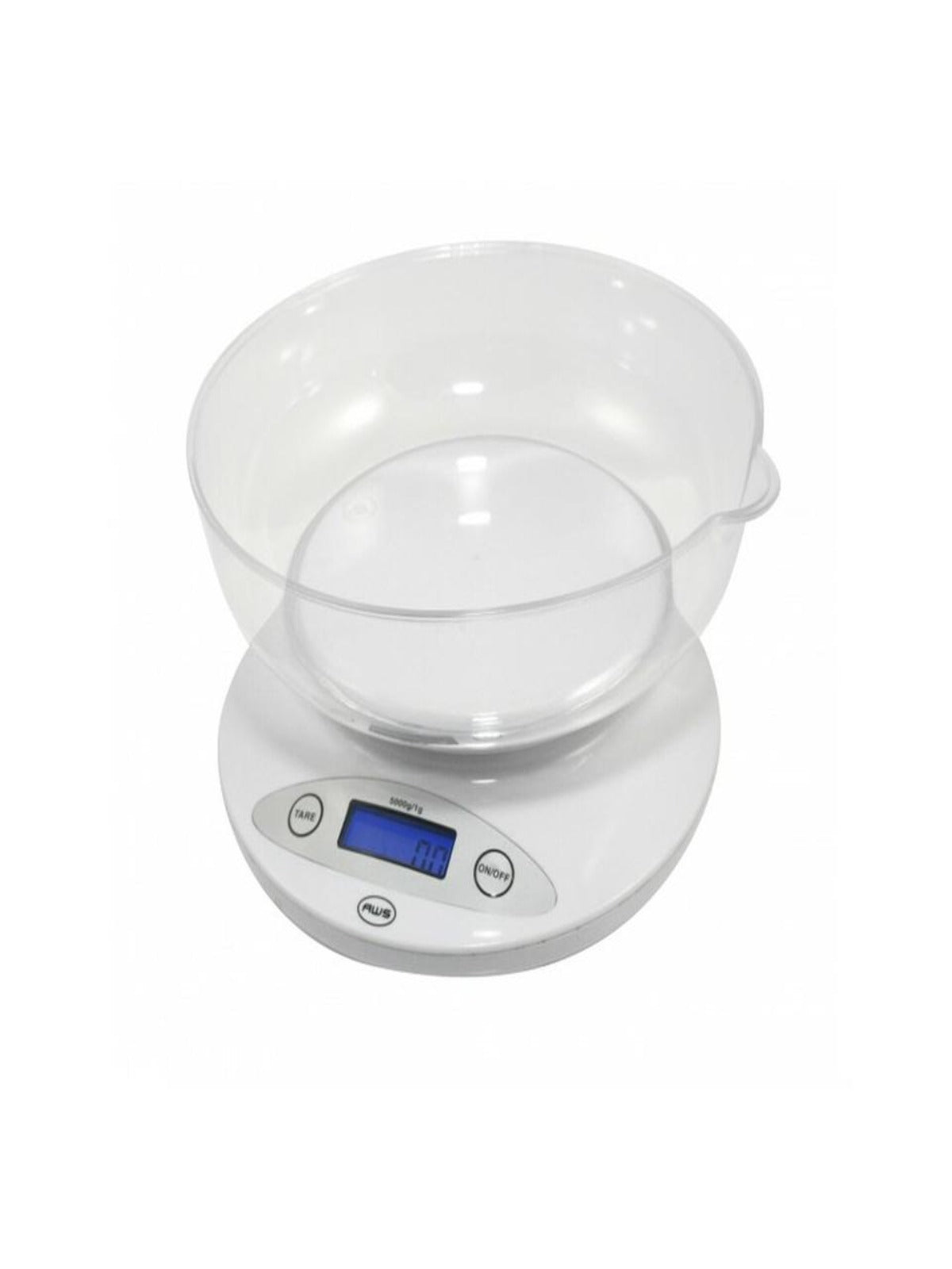 DIGITAL PRECISION KITCHEN SCALE WITH REMOVABLE BOWL, 2000G X 0.1G (2K-BOWL)