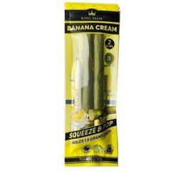 King Palm - Banana Cream - 2 Slim Rolls - 1.5g - 20pk Display