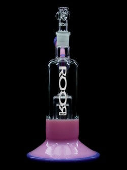 ROOR® Tech Fixed Barrel Bubbler Purple & Pink