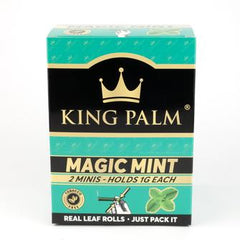 King Palm - Magic Mint - 2 Mini Rolls - 1g - 20pk Display