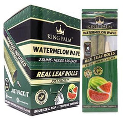 King Palm Watermelon - 2 Slim Rolls - 1.5g - 20pk Display