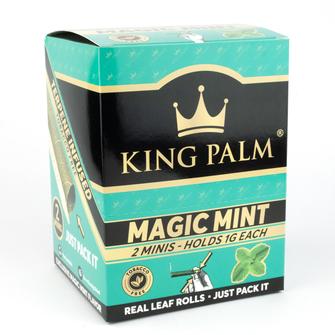 King Palm - Magic Mint - 2 Mini Rolls - 1g - 20pk Display