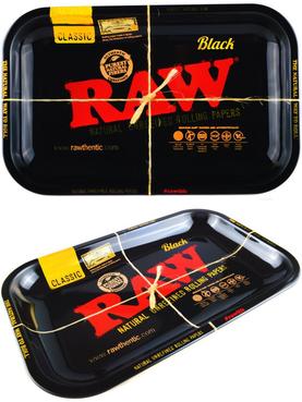 RAW Black Rolling Tray (Limited Edition)