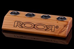 ROOR Small 4-Hole Bowl Holder 14.5mm Light Wood