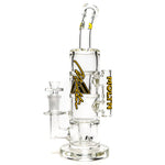 Moltn Glass - Fifty Bubbler - Double GÿZR Perc - Yellow Signature Label