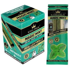 King Palm - Magic Mint - 2 Slim Rolls - 1.5g - 20pk Display