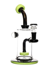 Bougie Glass - Dichro Marble Showerhead Rig (9")