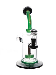 Bougie Glass - Dichro Marble Showerhead Rig (9")