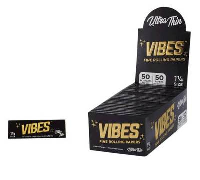 Vibes Ultra Thin 1 1/4" Size Rolling Papers