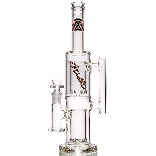 Moltn Glass - Sixty Five - Double Can Perc - Pink Sig.