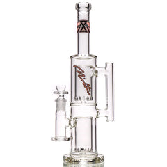 Moltn Glass - Sixty Five - Double Can Perc - Pink Sig.
