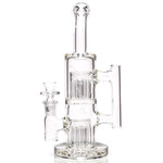 Moltn Glass - Fifty Bubbler - Double Tree Perc - Blasted Sig.