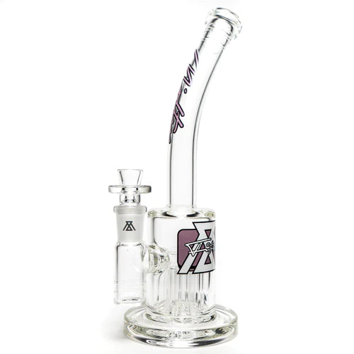 Moltn Glass - Fifty Bubbler - Short - Tree Perc - Purple Signature Label