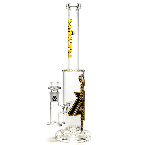 Moltn Glass - Sixty Five - Medium - Can Perc - Yellow Shadow Label