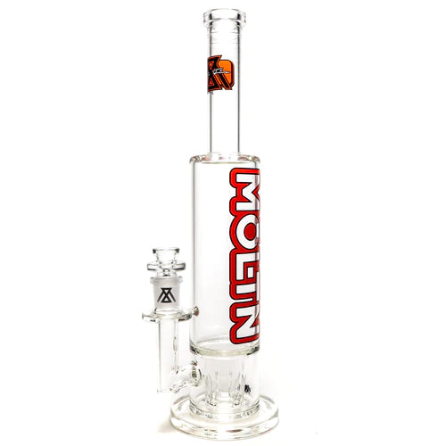 Moltn Glass - Sixty Five - Tall - GÿZR Perc - Red Outline Label