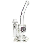 Moltn Glass - Fifty Bubbler - Short - Can Perc - Purple Signature Label