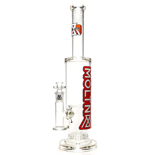 Moltn Glass - Eighty - Tall - Can Perc - Red & White Classic Vertical Label