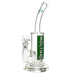 Moltn Glass - Fifty Bubbler - Medium - Tree Perc - Green Box Label