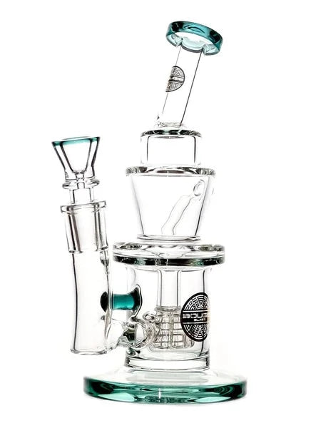 Bougie Glass - Angled Joint Recycler (7.5")