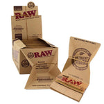Raw Classic Artesano 1 1/4" Size Rolling Paper - 15 Packs/Display