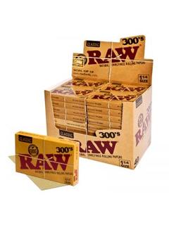 Raw Classic 300's 1 1/4" Rolling Paper (40 ct.)