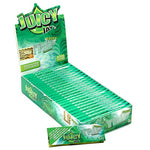 Juicy Jay's 1 1/4" Size Rolling Paper Green Trip Flavor