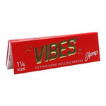 Vibes Hemp 1 1/4" Size Rolling Papers