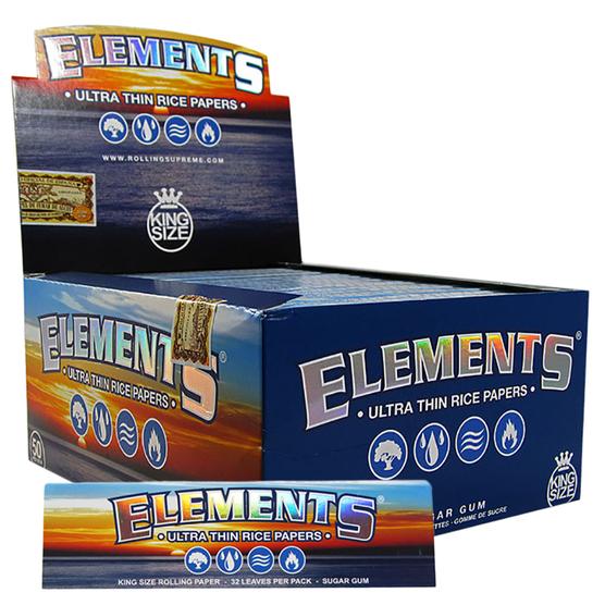 Elements King Size Rolling Paper – Dabs Glass