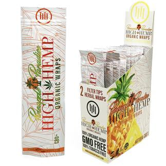 High Hemp Pineapple Paradise Organic Wraps