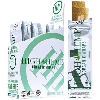 High Hemp Organic Double Wraps w/ Filter Tips