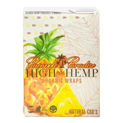 High Hemp Pineapple Paradise Organic Wraps