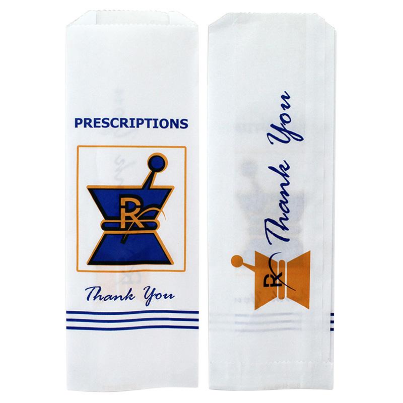 RX Pharmacy Paper Bags Small (1,000 Bags)