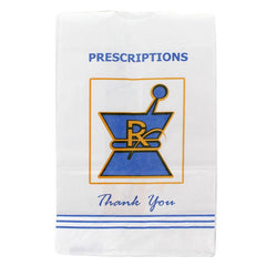 RX Pharmacy Paper Bags Large (1,000 Bags)